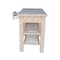 International Concepts Kitchen Island, Unfinished WC-4824 - alternate 4